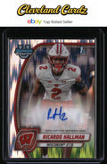 2024 Bowman University Chrome #PA-RHA Ricardo Hallman Auto Stealth Refractor