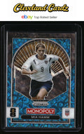 2026 Panini Prizm FIFA World Cup #91 Mia Hamm Four Corners Blue Wave Prizms