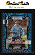 2026 Panini Prizm FIFA World Cup #68 Diego Forlan Four Corners Blue Wave Prizms