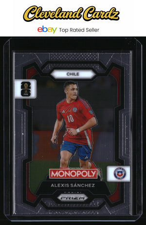 2026 Panini Prizm Monopoly FIFA World Cup #85 Alexis Sánchez