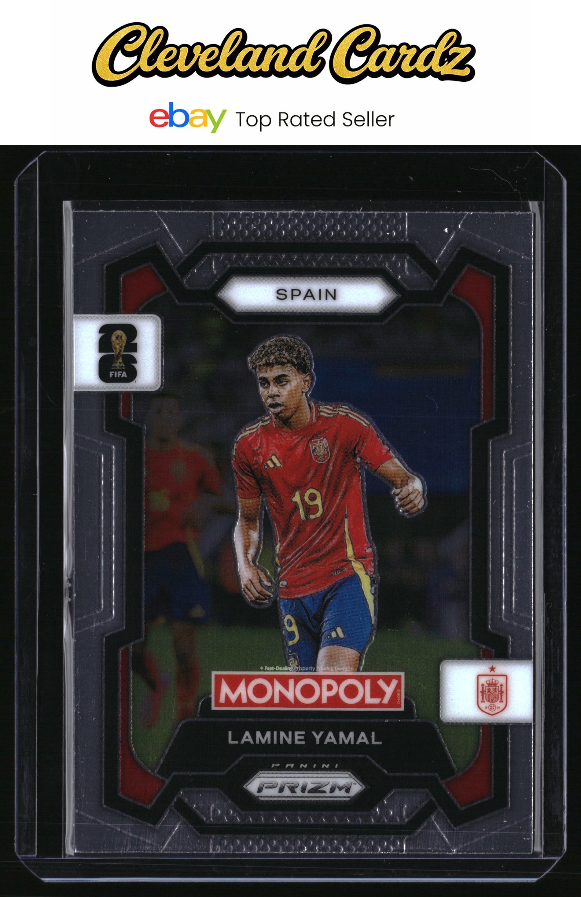 2026 Panini Prizm Monopoly FIFA World Cup #41 Lamine Yamal