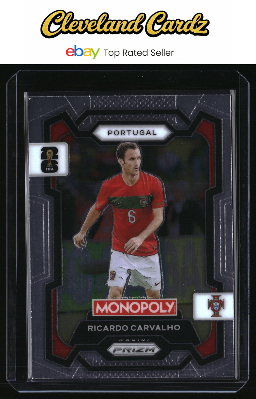 2026 Panini Prizm Monopoly FIFA World Cup #32 Ricardo Carvalho