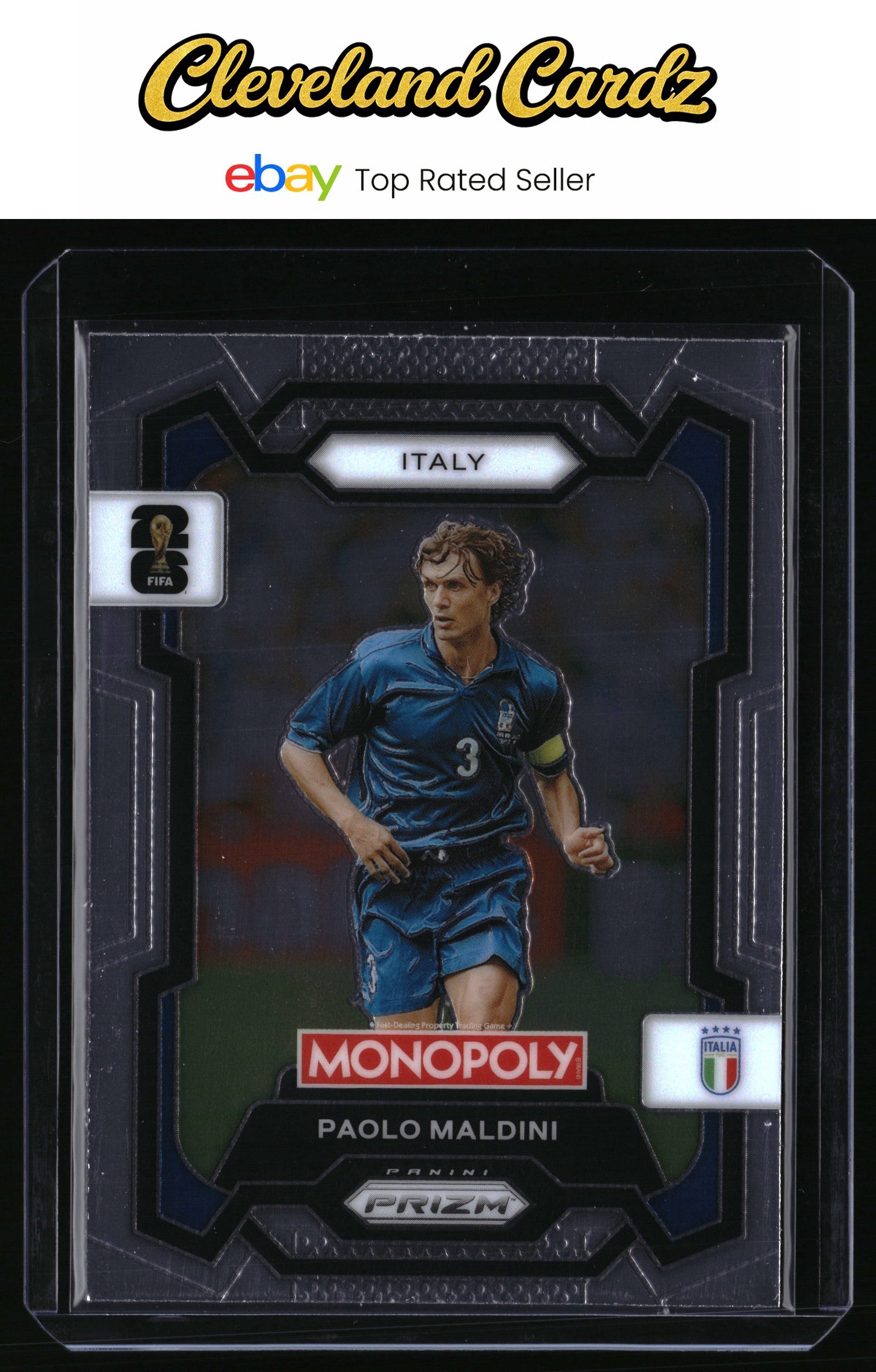 2026 Panini Prizm Monopoly FIFA World Cup #37 Paolo Maldini
