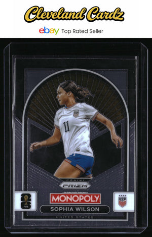 2026 Panini Prizm Monopoly FIFA World Cup #95 Sophia Wilson