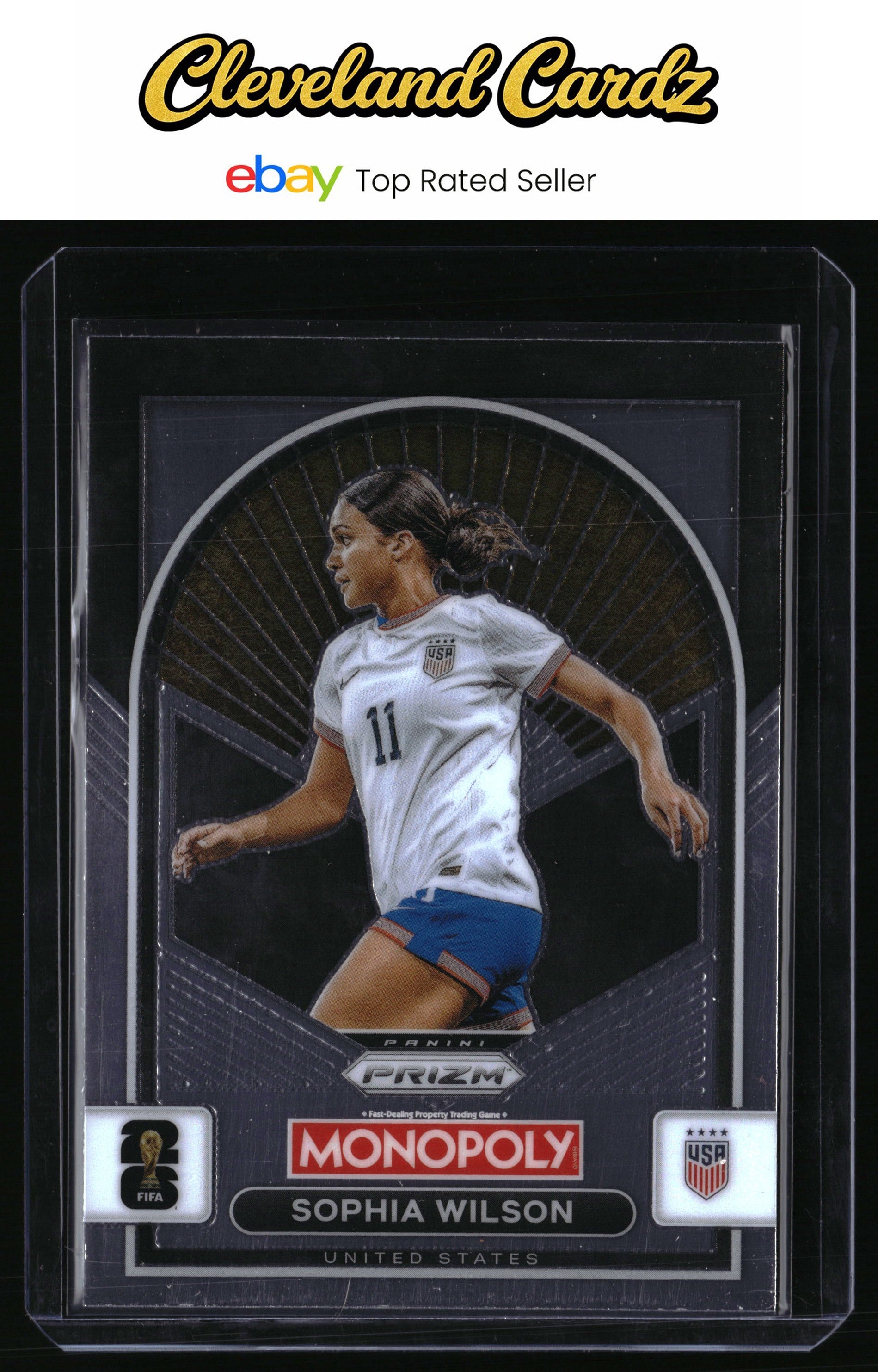 2026 Panini Prizm Monopoly FIFA World Cup #95 Sophia Wilson