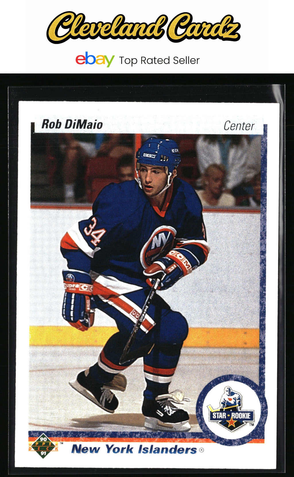 1990-91 Upper Deck #225 Rob DiMaio