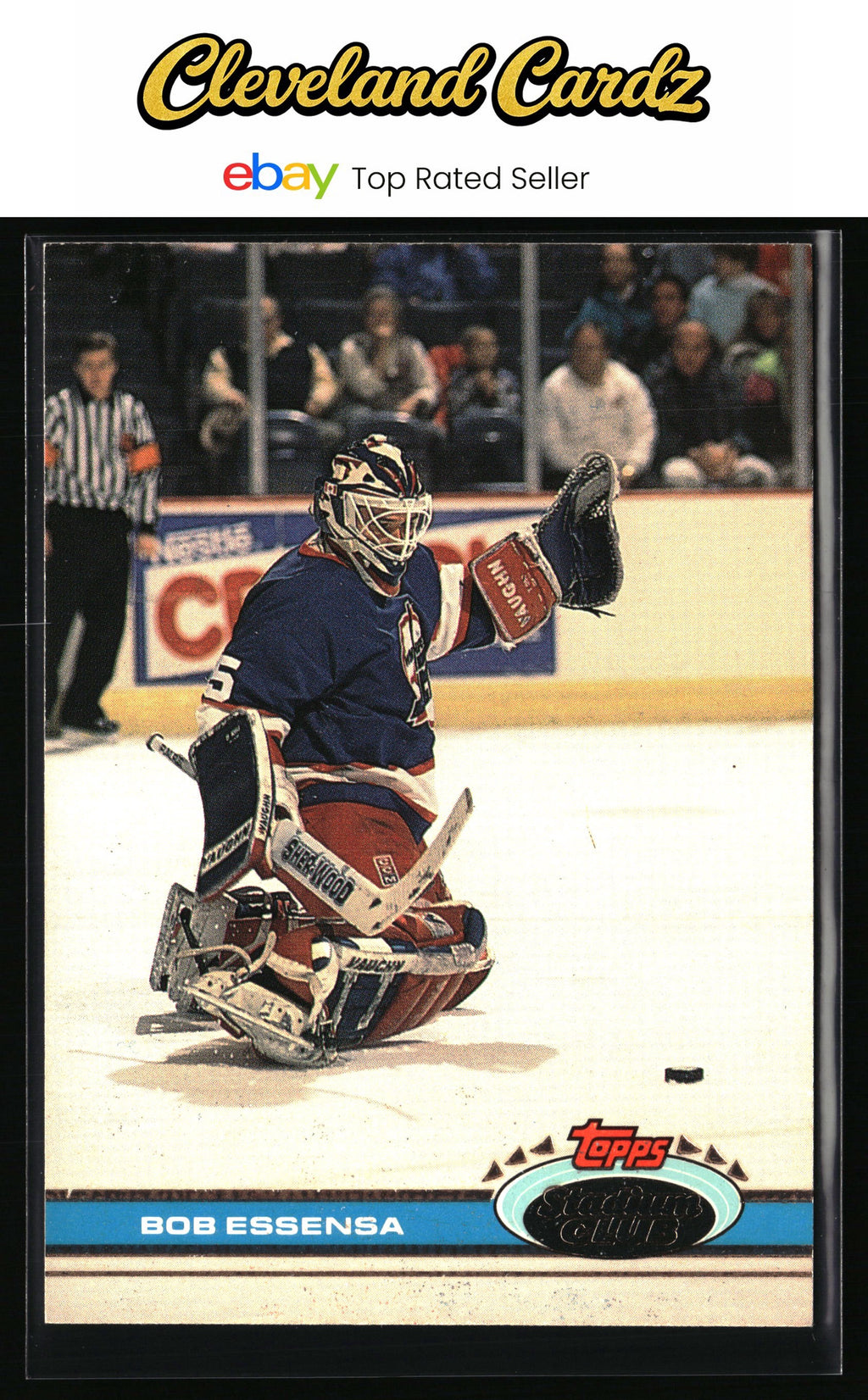 1991-92 Stadium Club #152 Bob Essensa