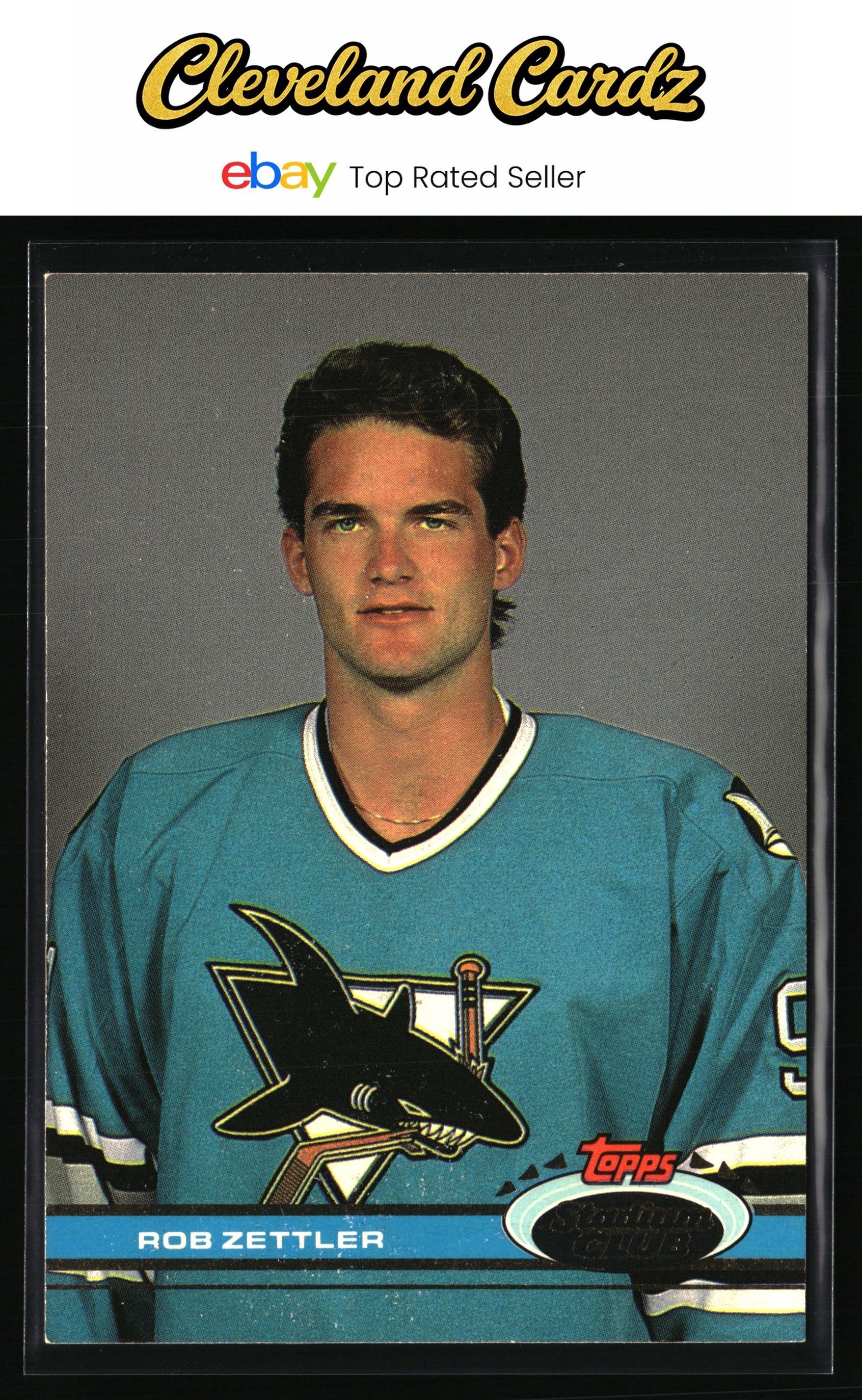 1991-92 Stadium Club #194 Rob Zettler