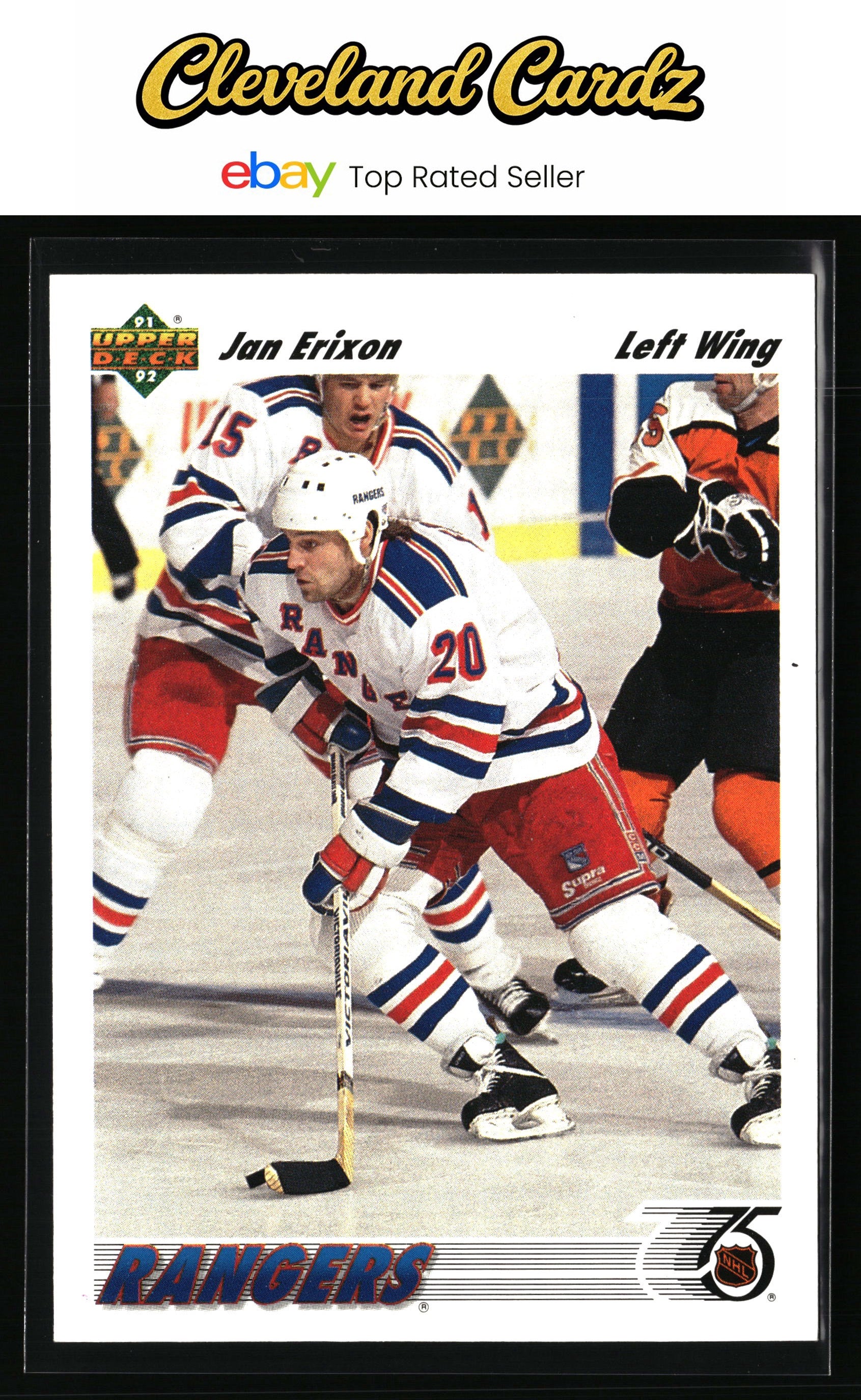 1991-92 Upper Deck #178 Jan Erixon