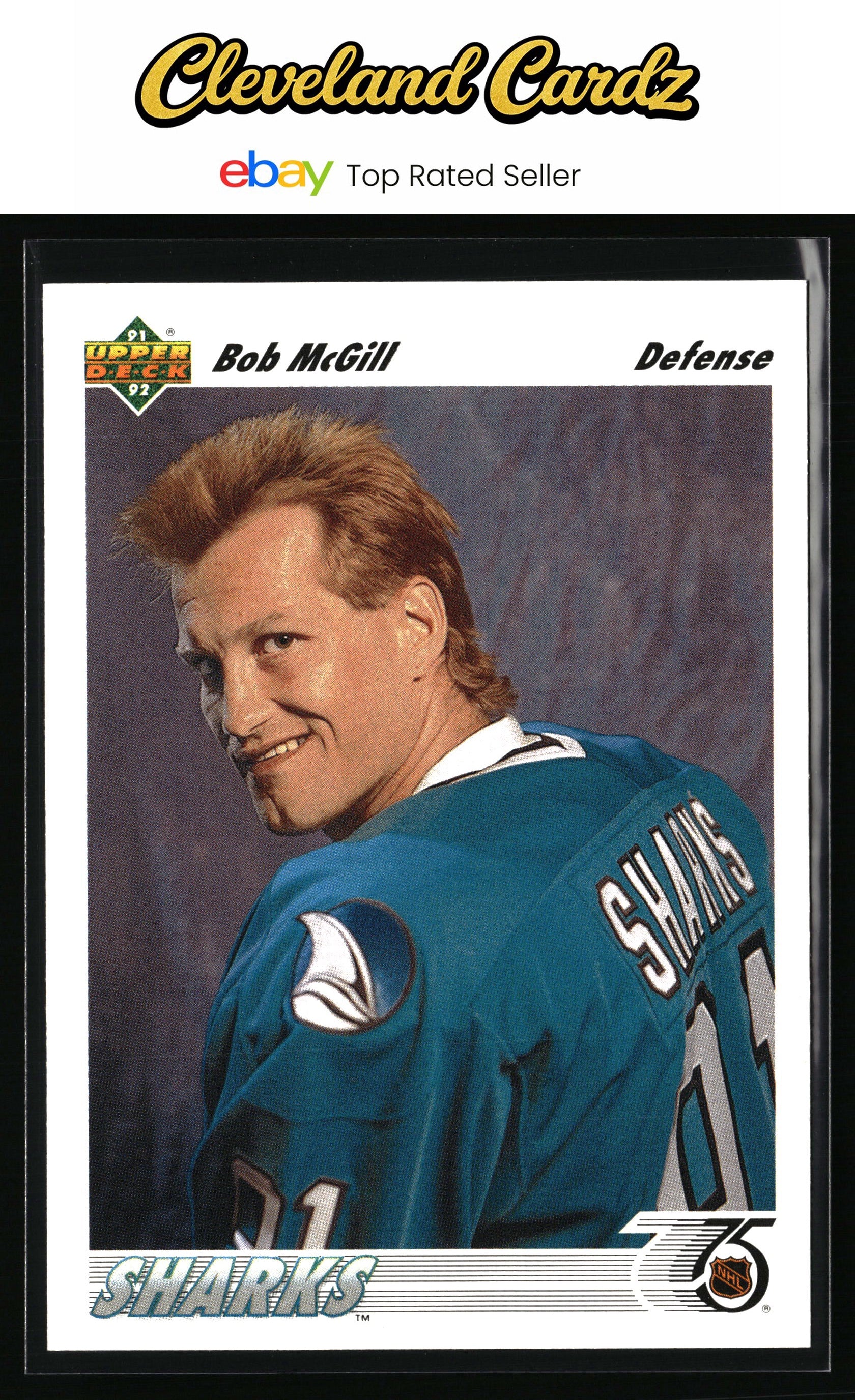 1991-92 Upper Deck French #62 Bob McGill