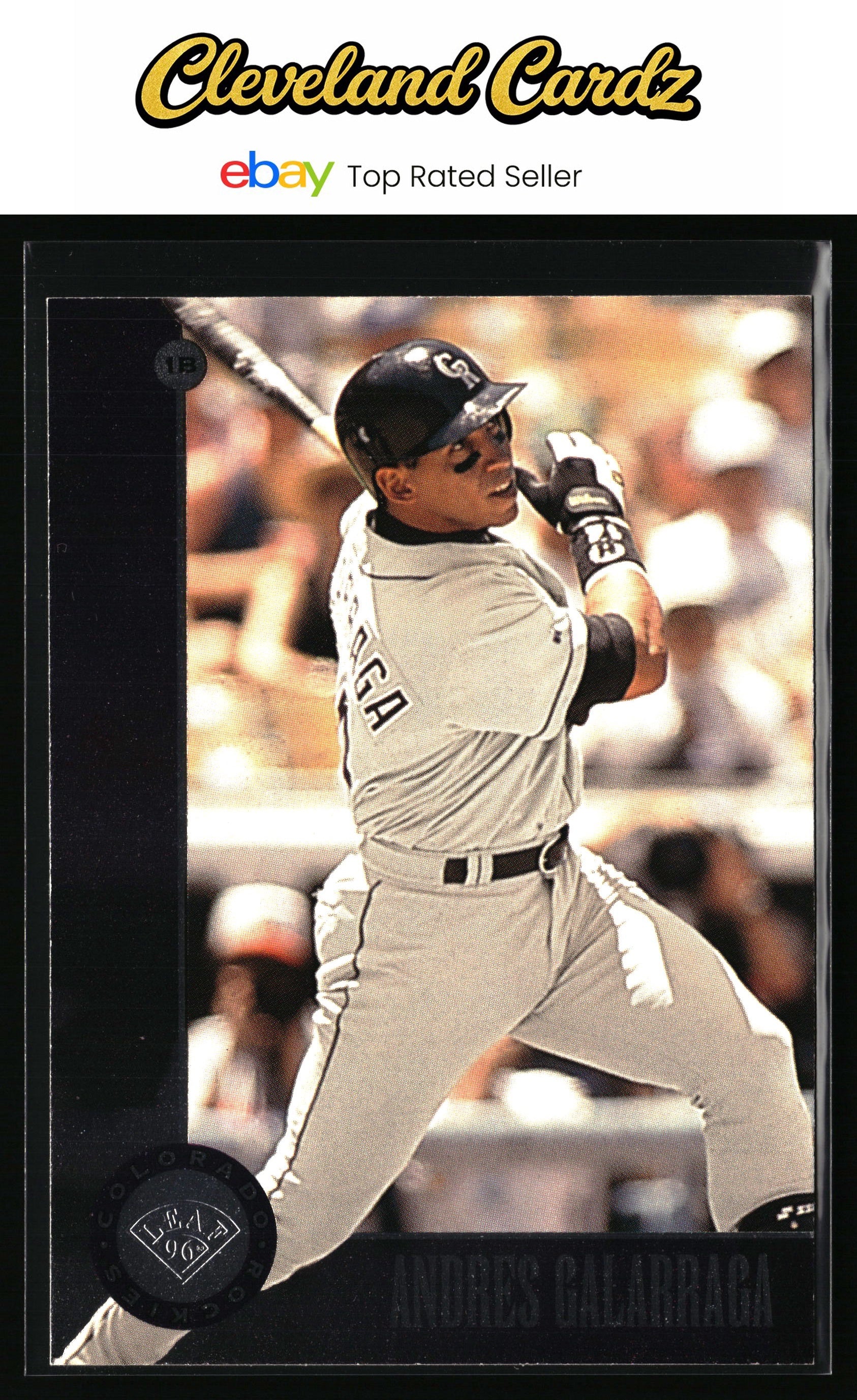 1996 Leaf #135 Andres Galarraga