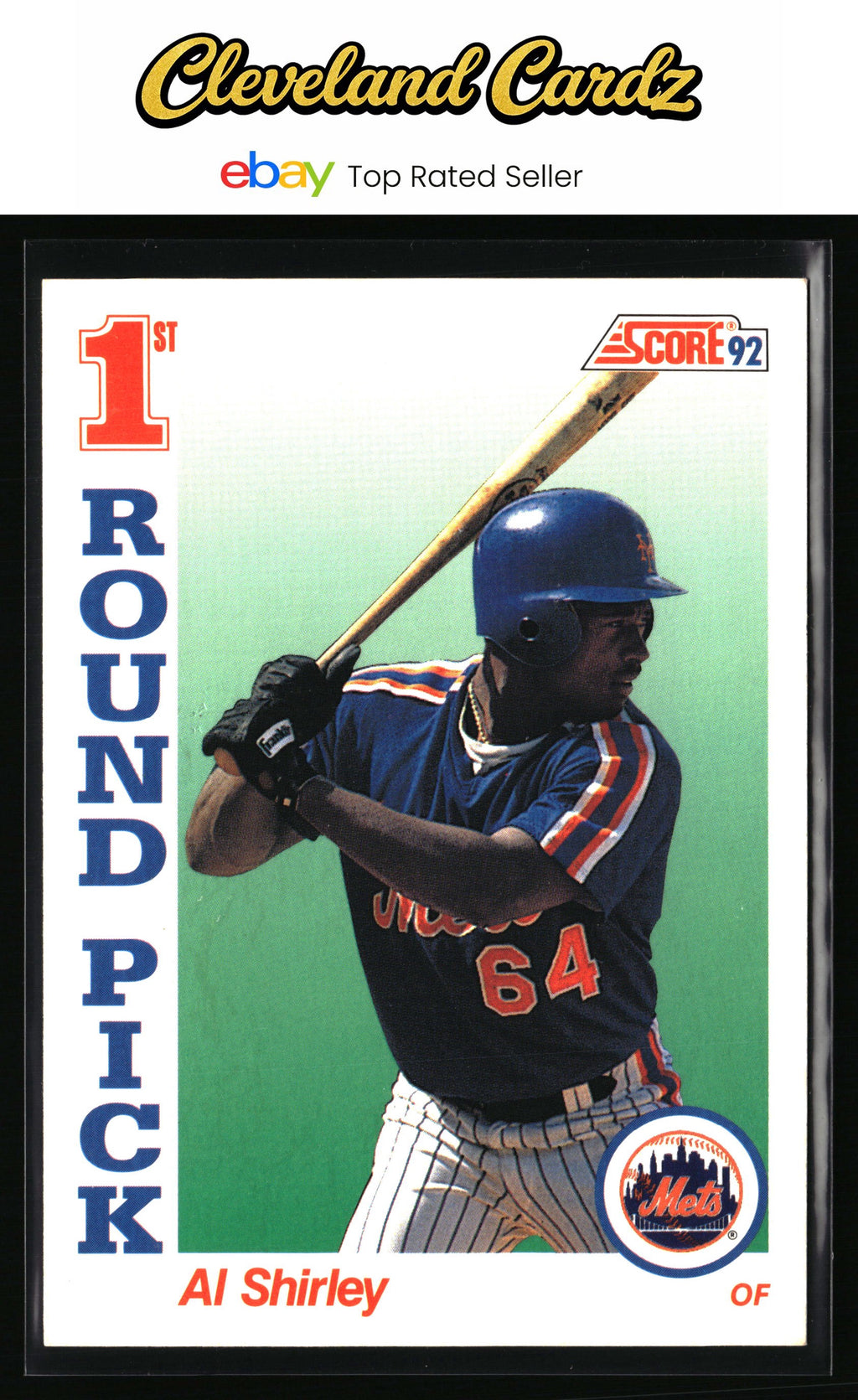 1992 Score #802 Al Shirley