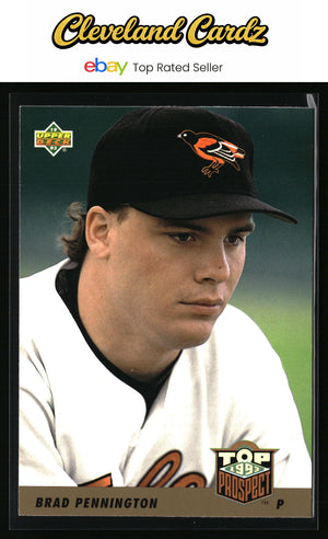 1993 Upper Deck #437 Brad Pennington