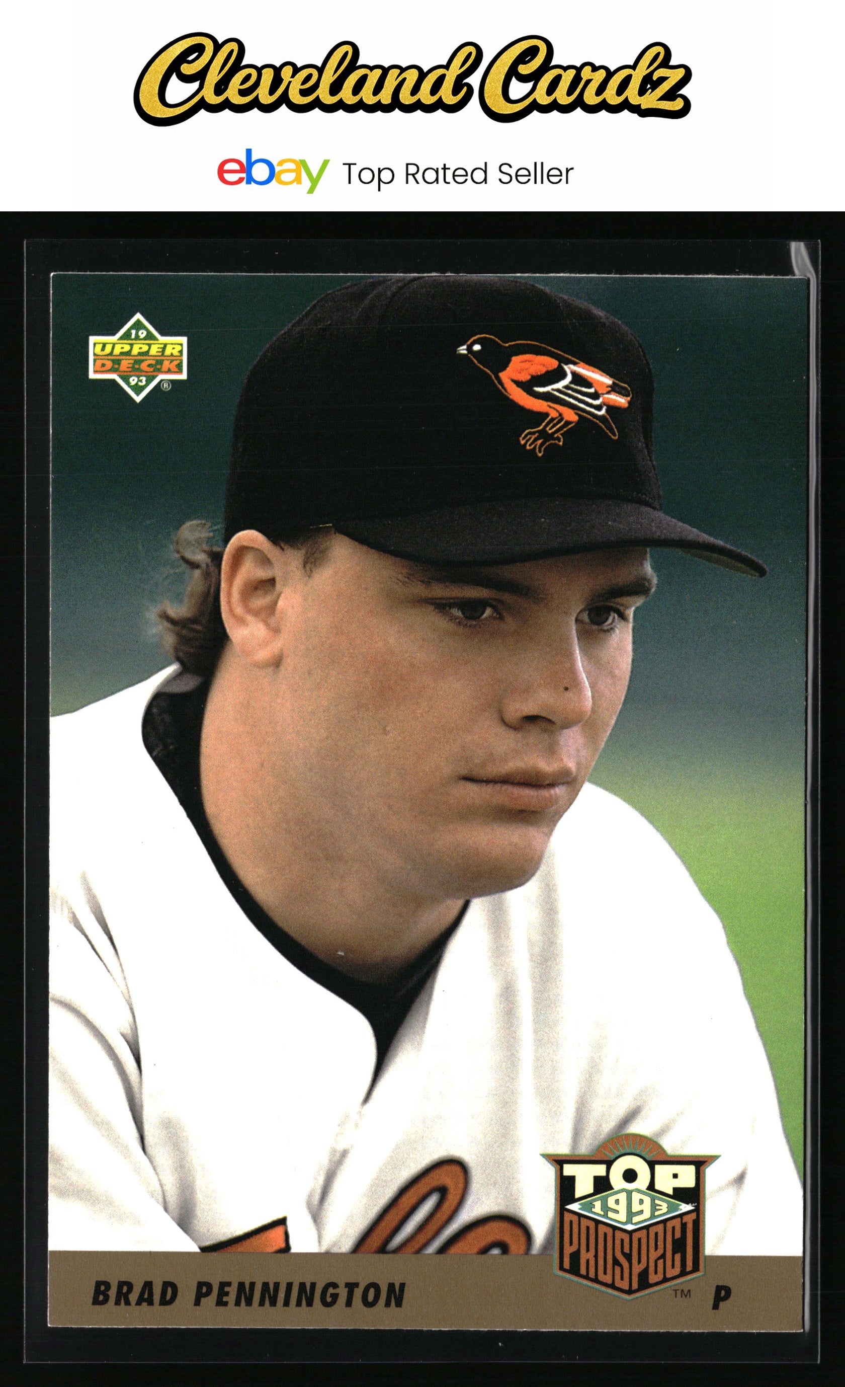 1993 Upper Deck #437 Brad Pennington