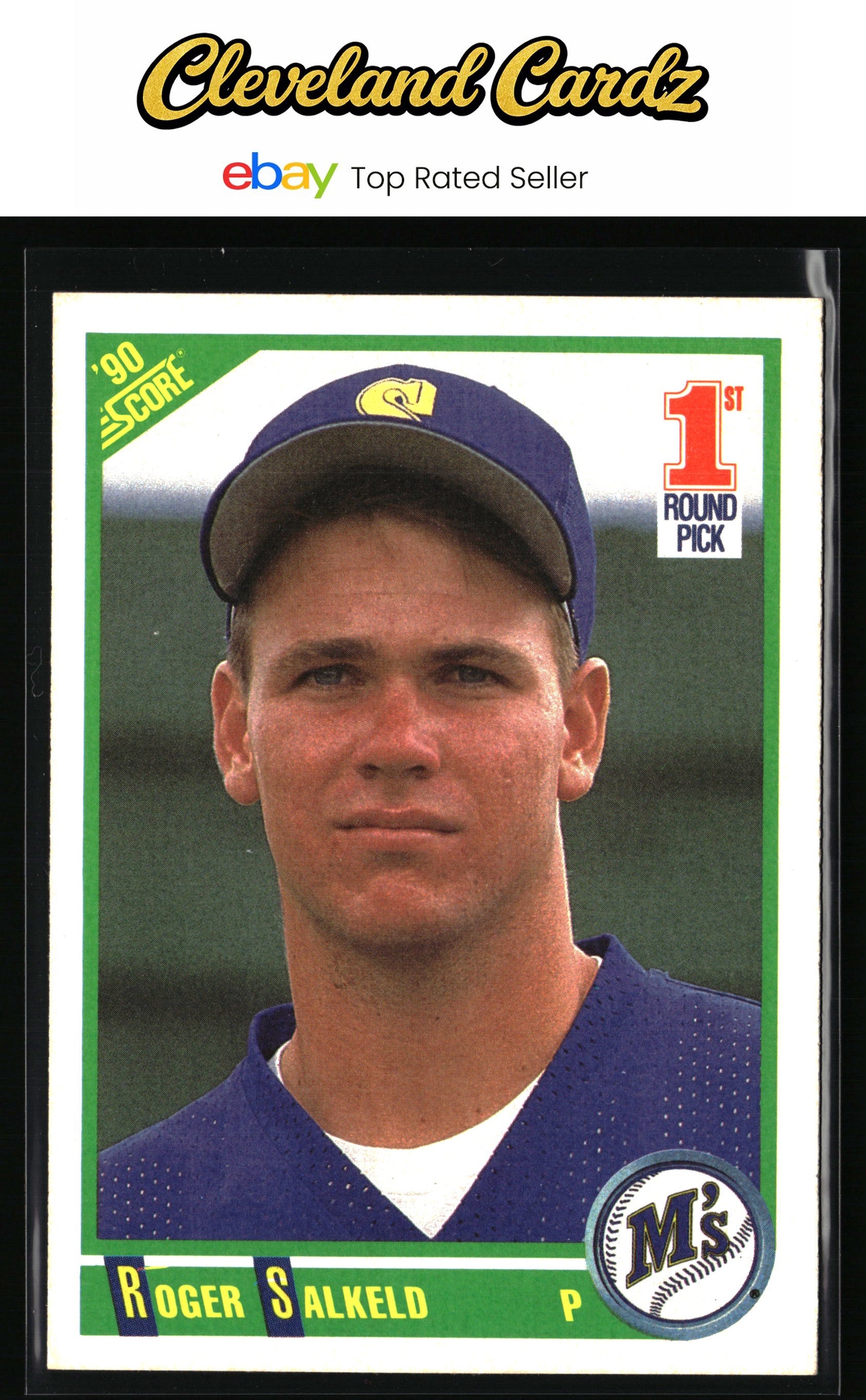 1990 Score #674 Roger Salkeld
