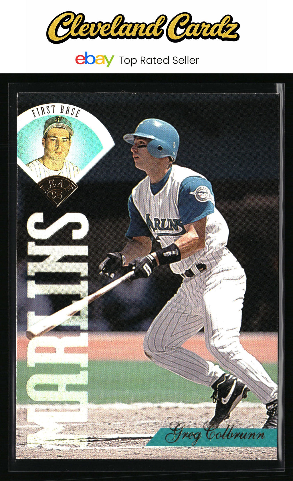 1995 Leaf #116 Greg Colbrunn