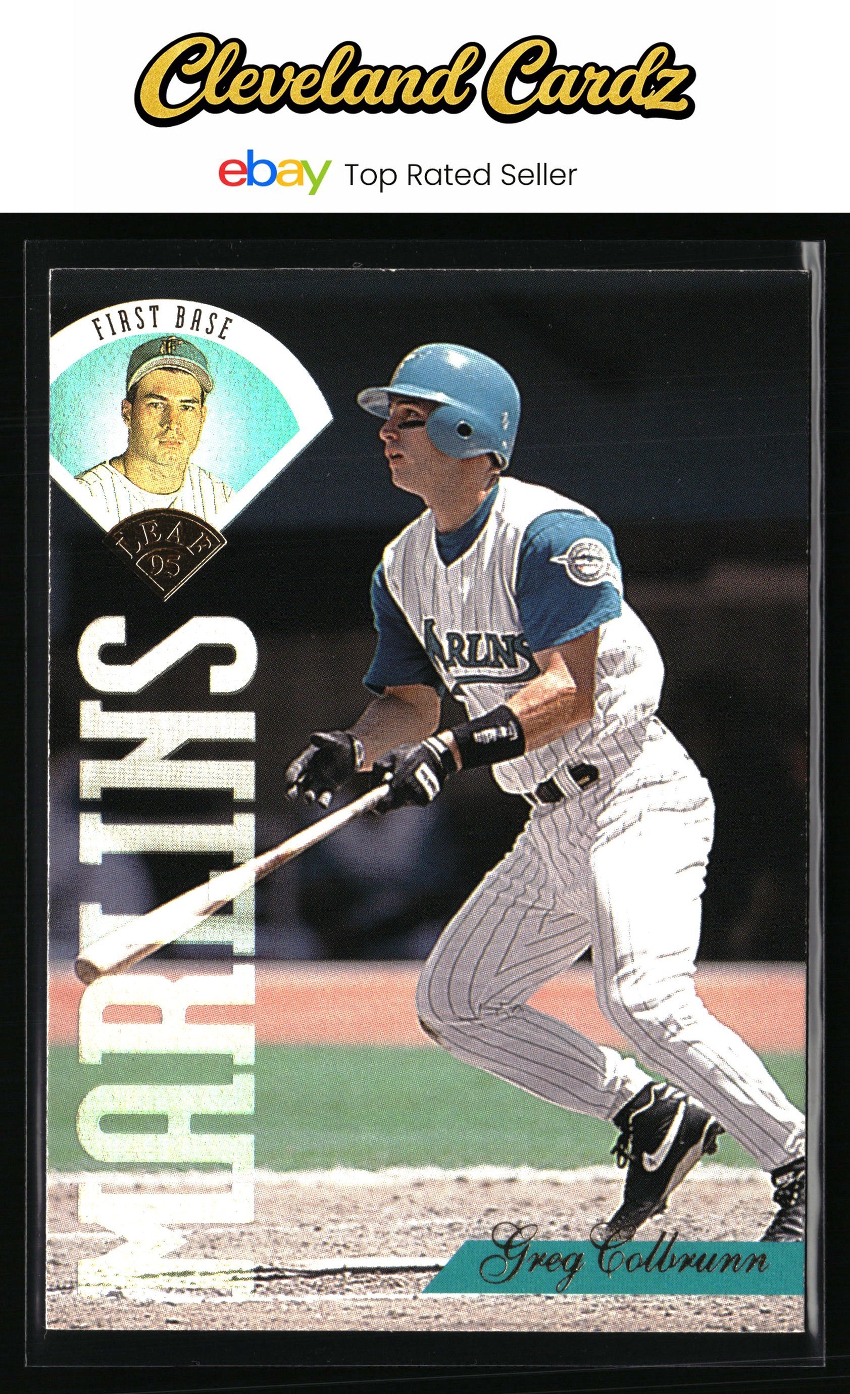 1995 Leaf #116 Greg Colbrunn