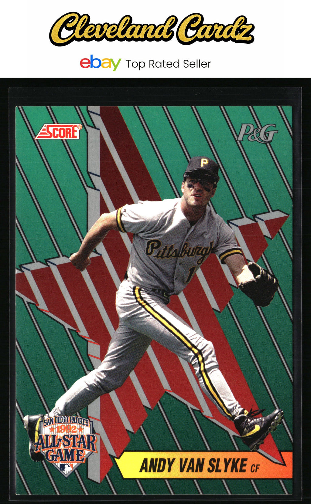 1992 Score Procter & Gamble #17 Andy Van Slyke