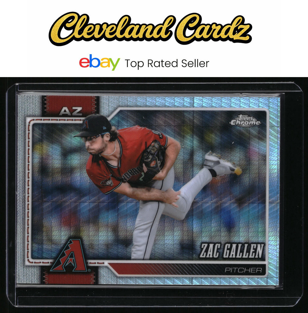 2026 Topps Chrome #158 Zac Gallen Prism Refractor