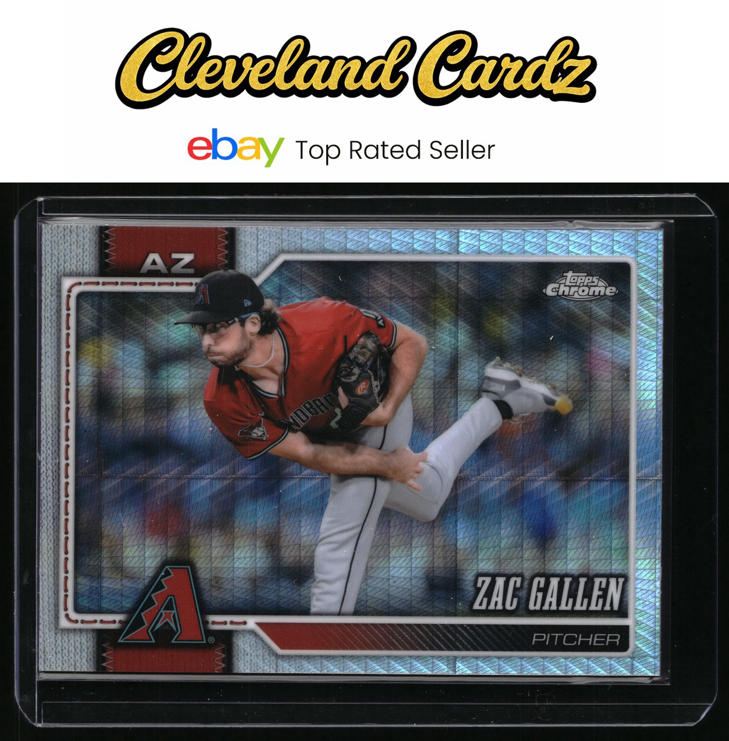 2026 Topps Chrome #158 Zac Gallen Prism Refractor