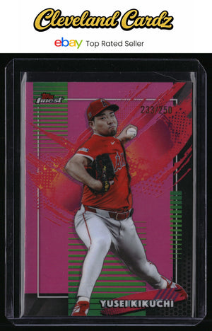 2026 Finest #217 Yusei Kikuchi Pink Refractors #/250