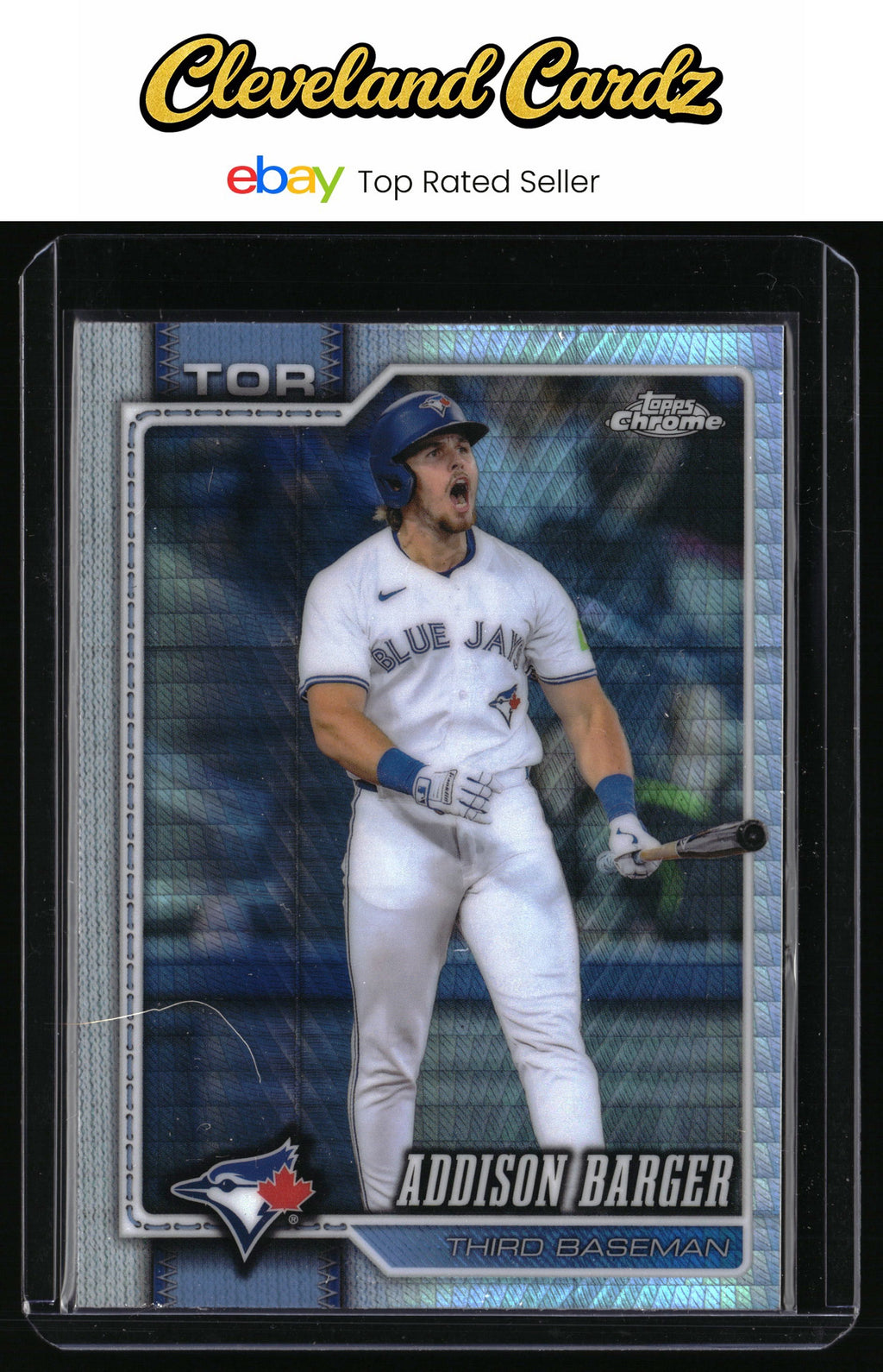 2026 Topps #241 Addison Barger Prism Refractor