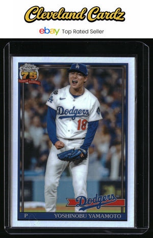 2026 Topps Chrome #91CB-10 Yoshinobu Yamamoto 1991 Baseball Refractor