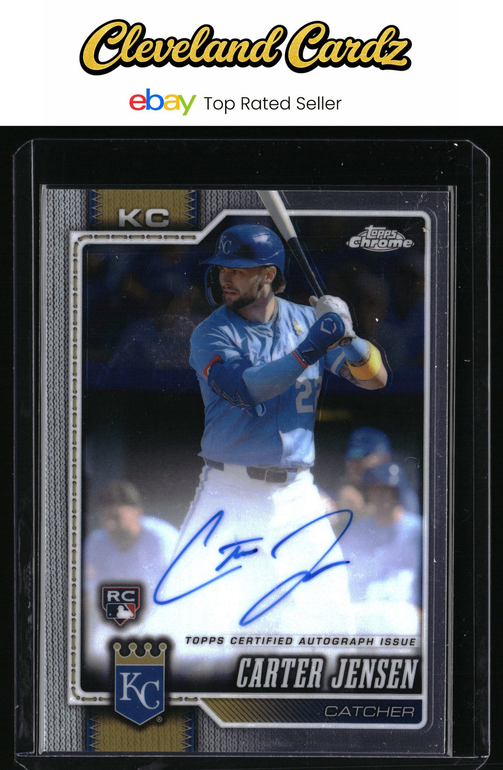 2026 Topps Chrome #RA-CJ Carter Jensen Rookie Autographs