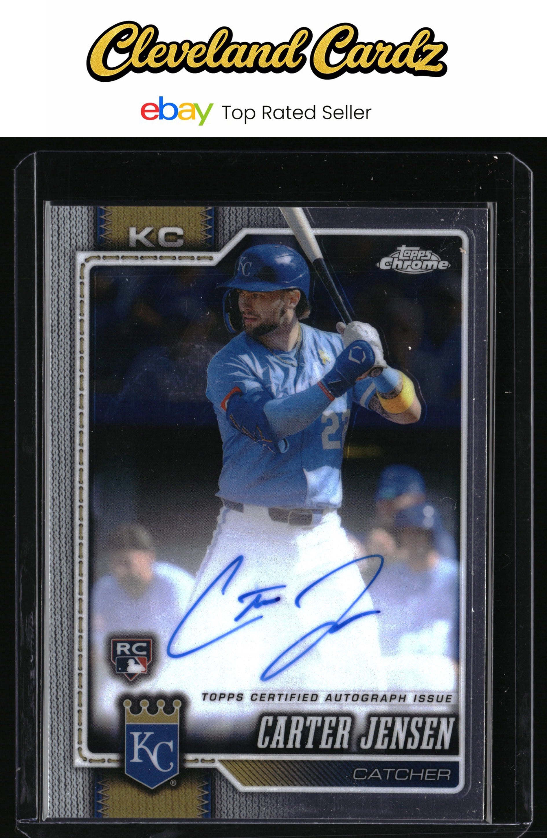 2026 Topps Chrome #RA-CJ Carter Jensen Rookie Autographs