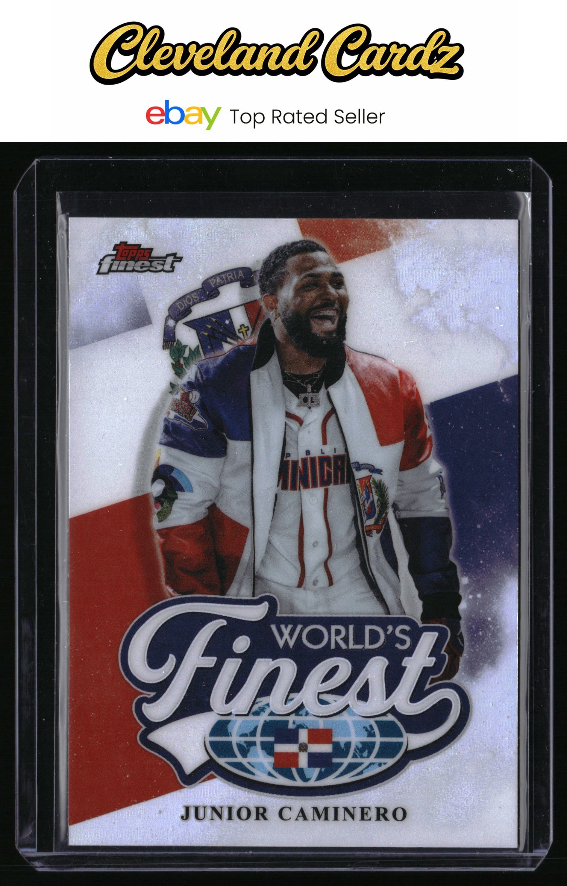 2026 Finest #WF-16 Junior Caminero World's Finest Refractors