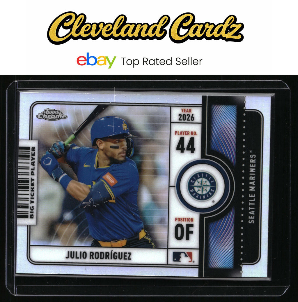 2026 Topps Chrome #BTP-21 Julio Rodríguez Big Ticket Players