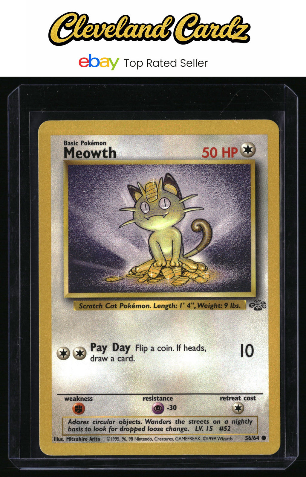 Jungle #56/64 Meowth