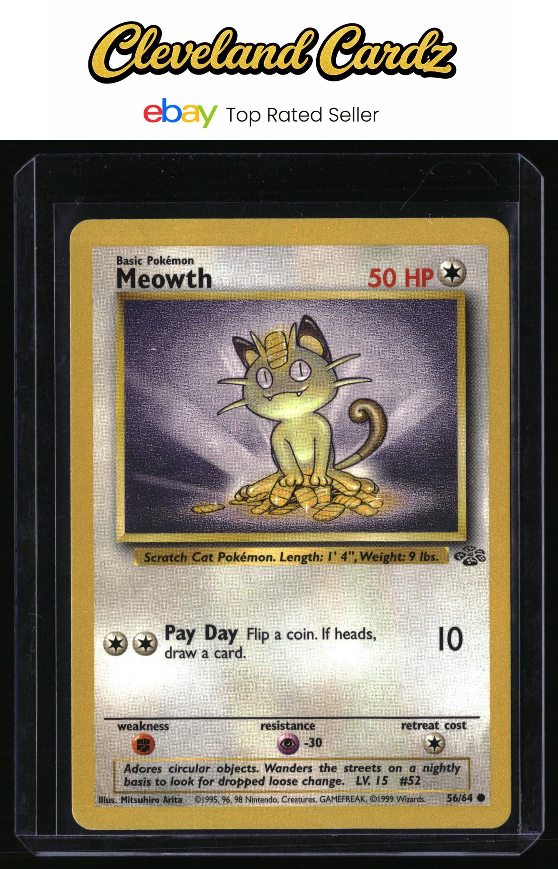 Jungle #56/64 Meowth