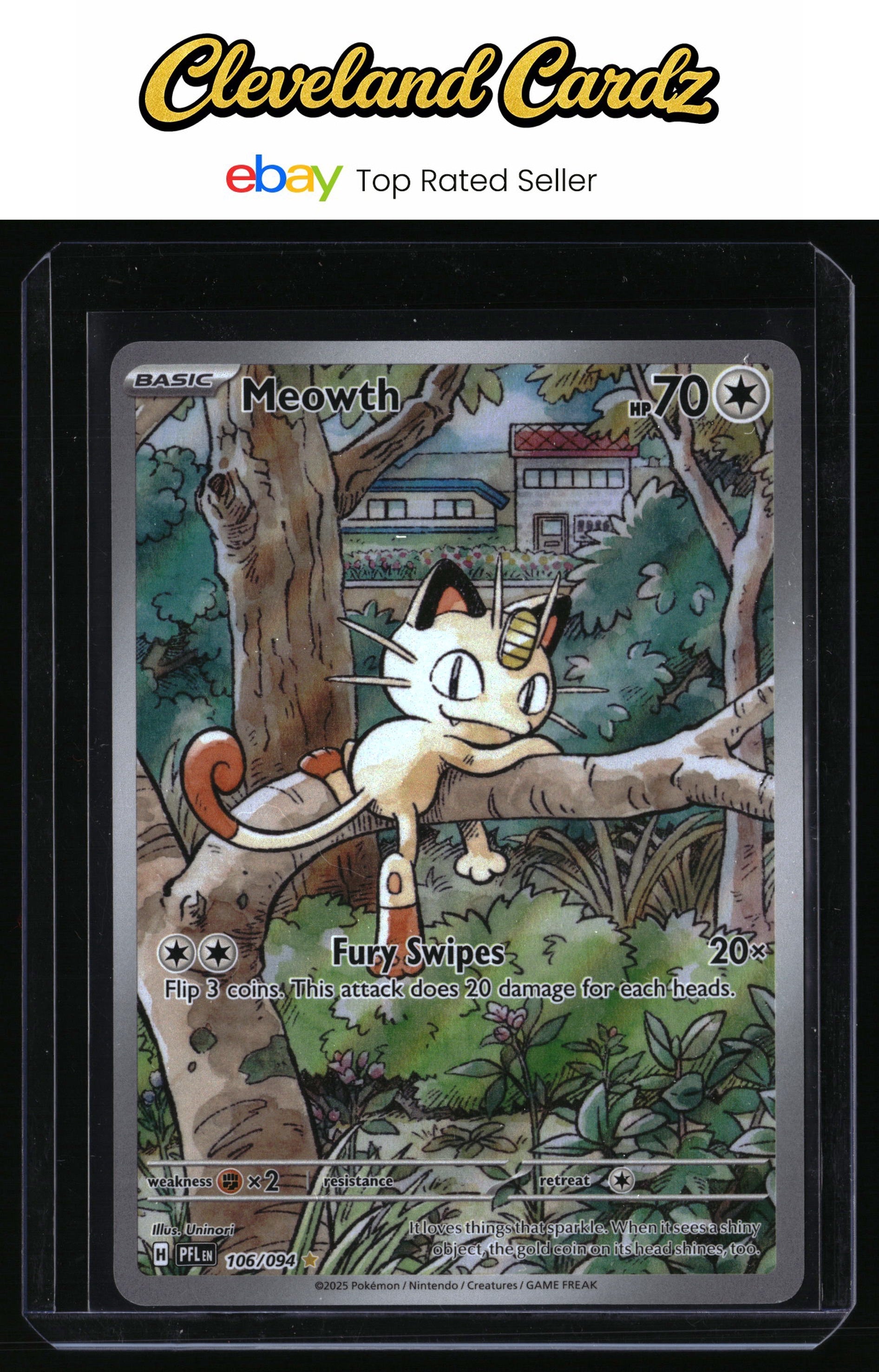ME02: Phantasmal Flames #106/094 Meowth