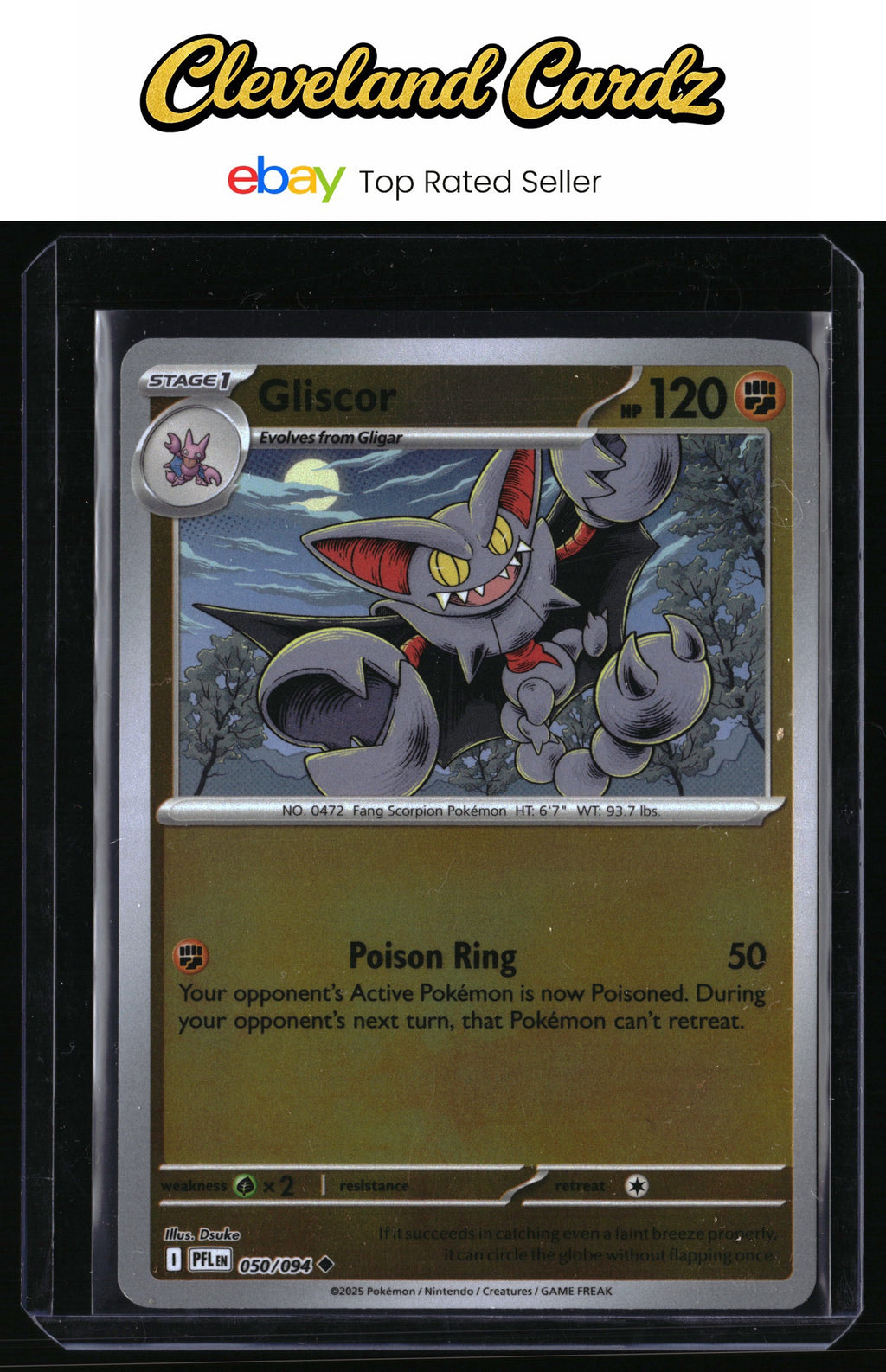 ME02: Phantasmal Flames #050/094 Gliscor