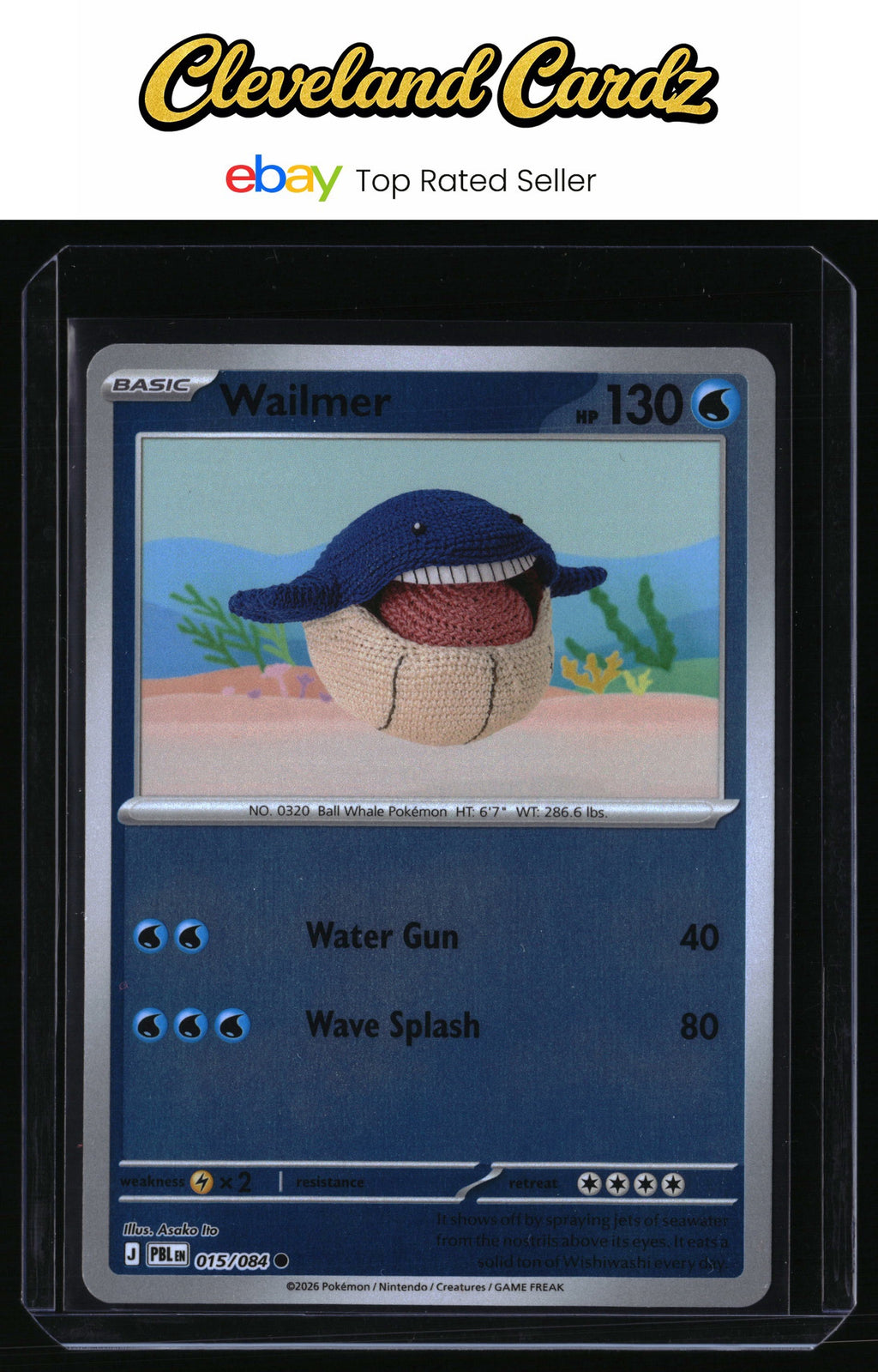 ME05: Pitch Black #015/084 Wailmer
