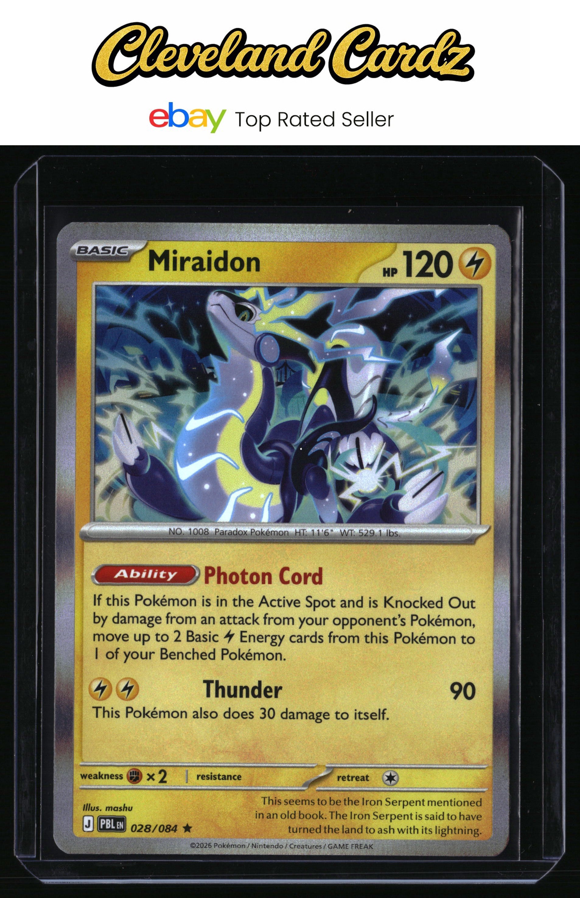 ME05: Pitch Black #028/084 Miraidon