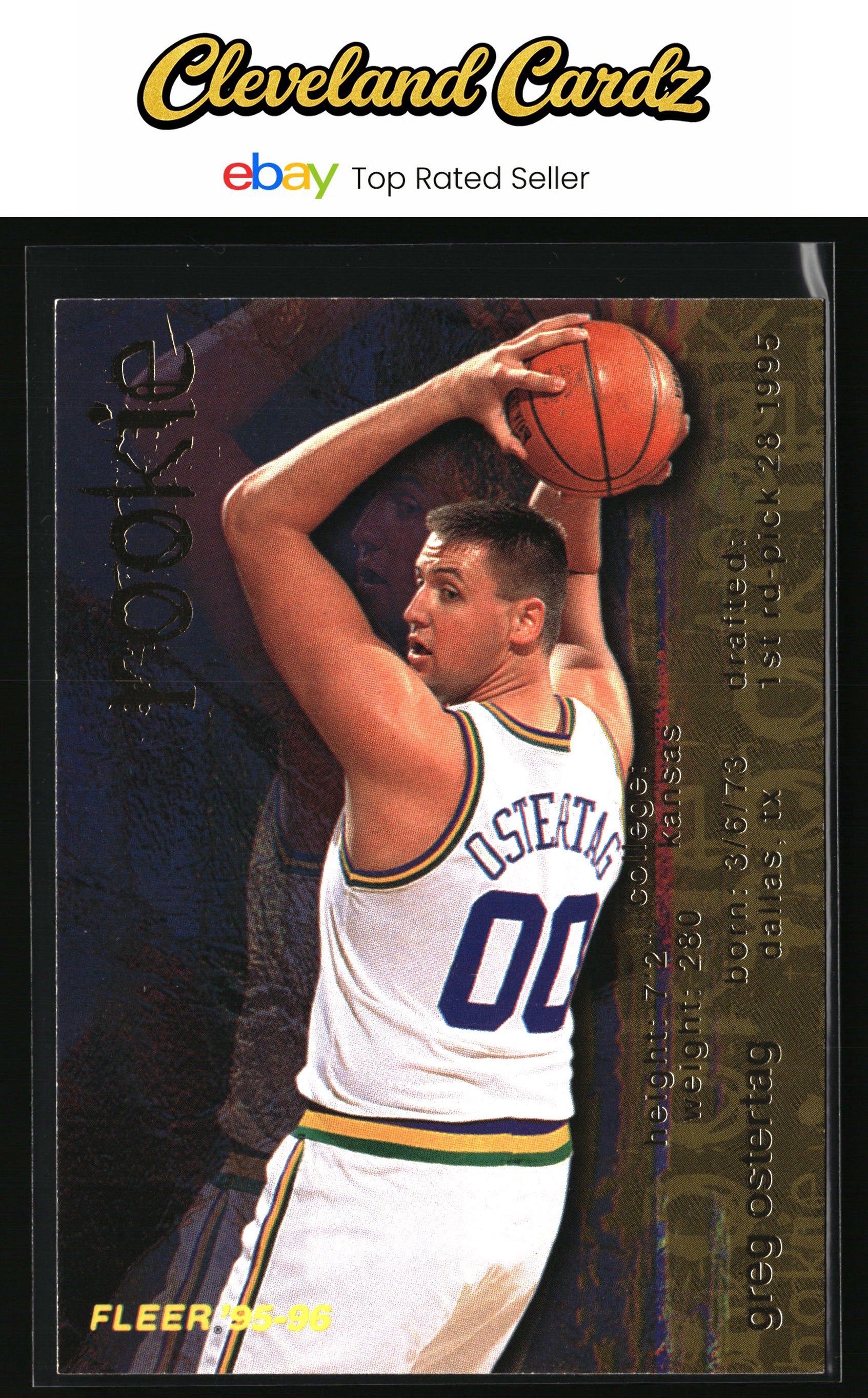1995-96 Fleer #302 Greg Ostertag