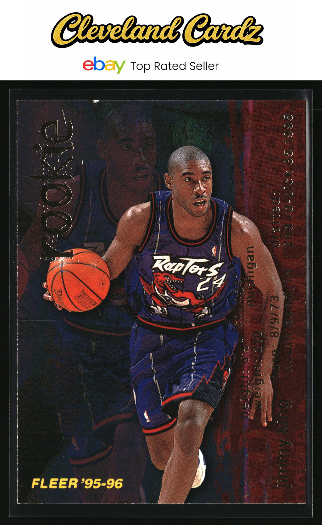 1995-96 Fleer #296 Jimmy King