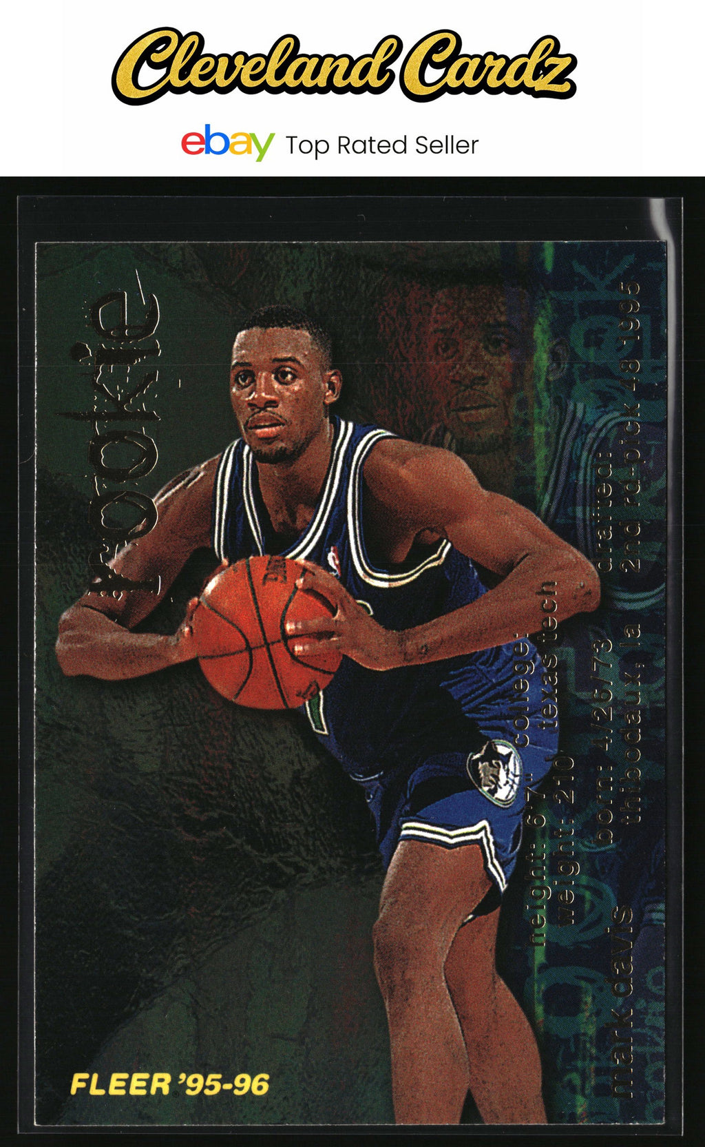 1995-96 Fleer #289 Mark Davis