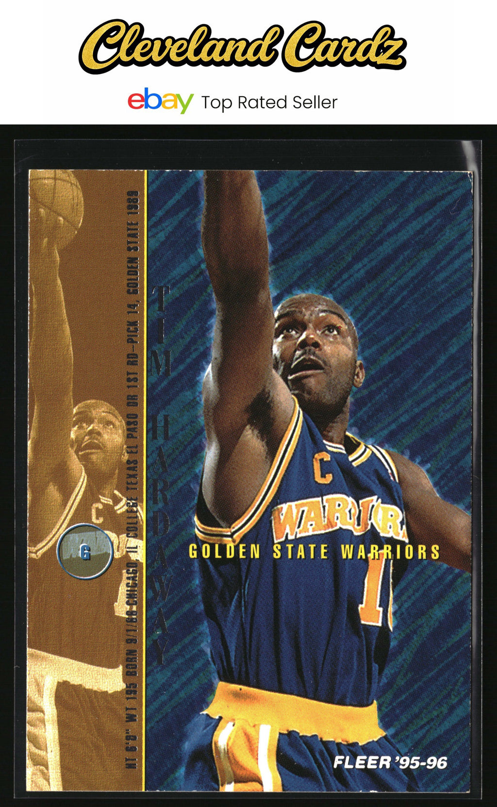 1995-96 Fleer #58 Tim Hardaway