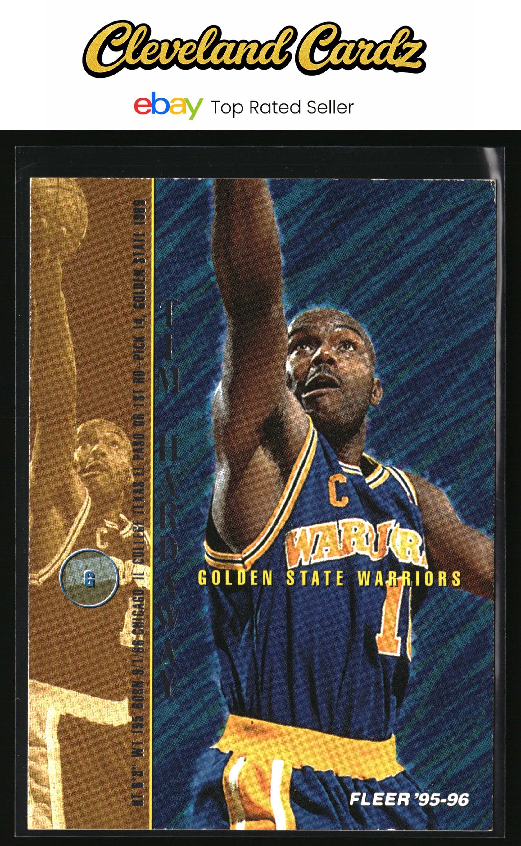 1995-96 Fleer #58 Tim Hardaway