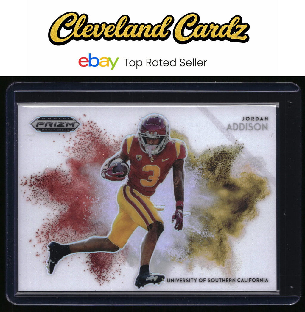 2023 Panini Prizm Draft Picks #CB-6 Jordan Addison Color Blast