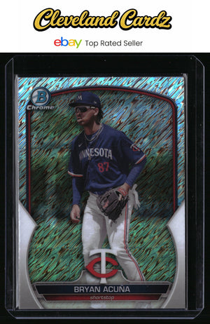 2023 Bowman Chrome #BCP-193 Bryan Acuña Prospects Shimmer Refractor
