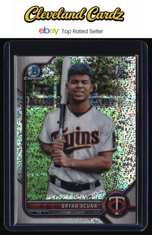 2022 Bowman Chrome #BCP-151 Bryan Acuña Prospects Speckle Refractor #/299