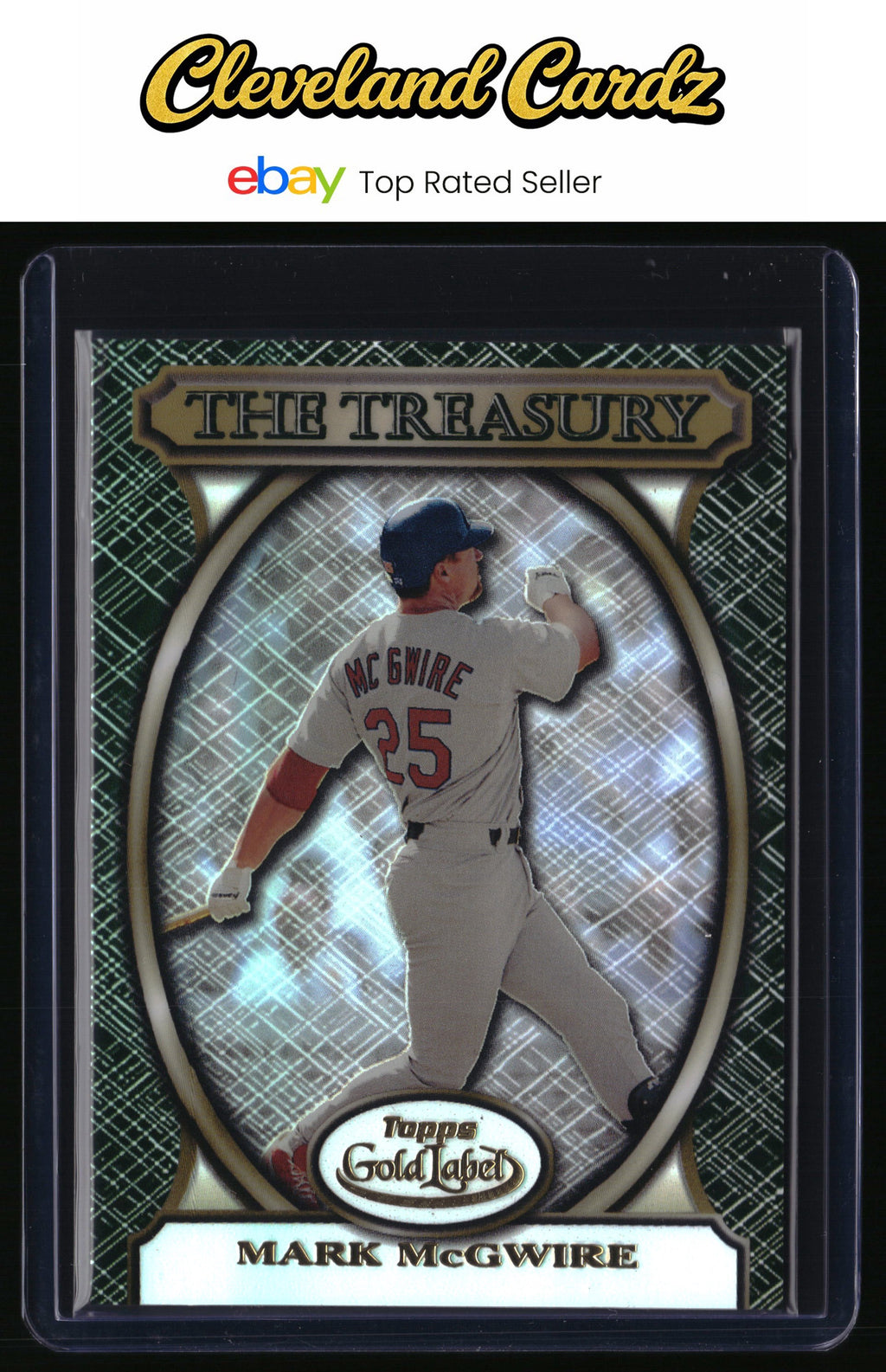 2000 Topps Gold Label #T15 Mark McGwire The Treasury