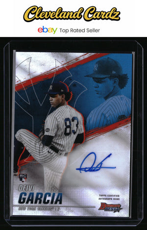 2021 Bowman's Best #B21-DG Deivi Garcia Best of 2021 Autographs Refractor