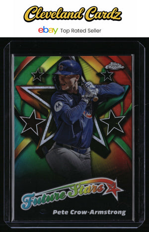 2025 Topps Chrome #FS-8 Pete Crow-Armstrong Future Stars