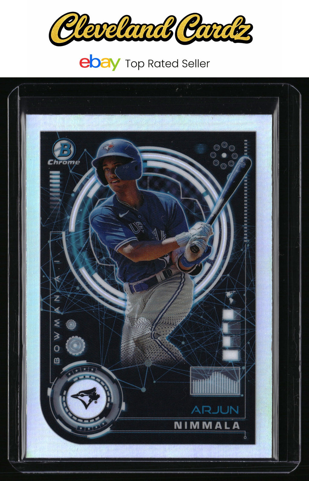 2024 Bowman #BAI-18 Arjun Nimmala Bowman A.I.