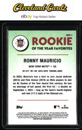 2024 Bowman #ROY-1 Ronny Mauricio Rookie of the Year Favorites